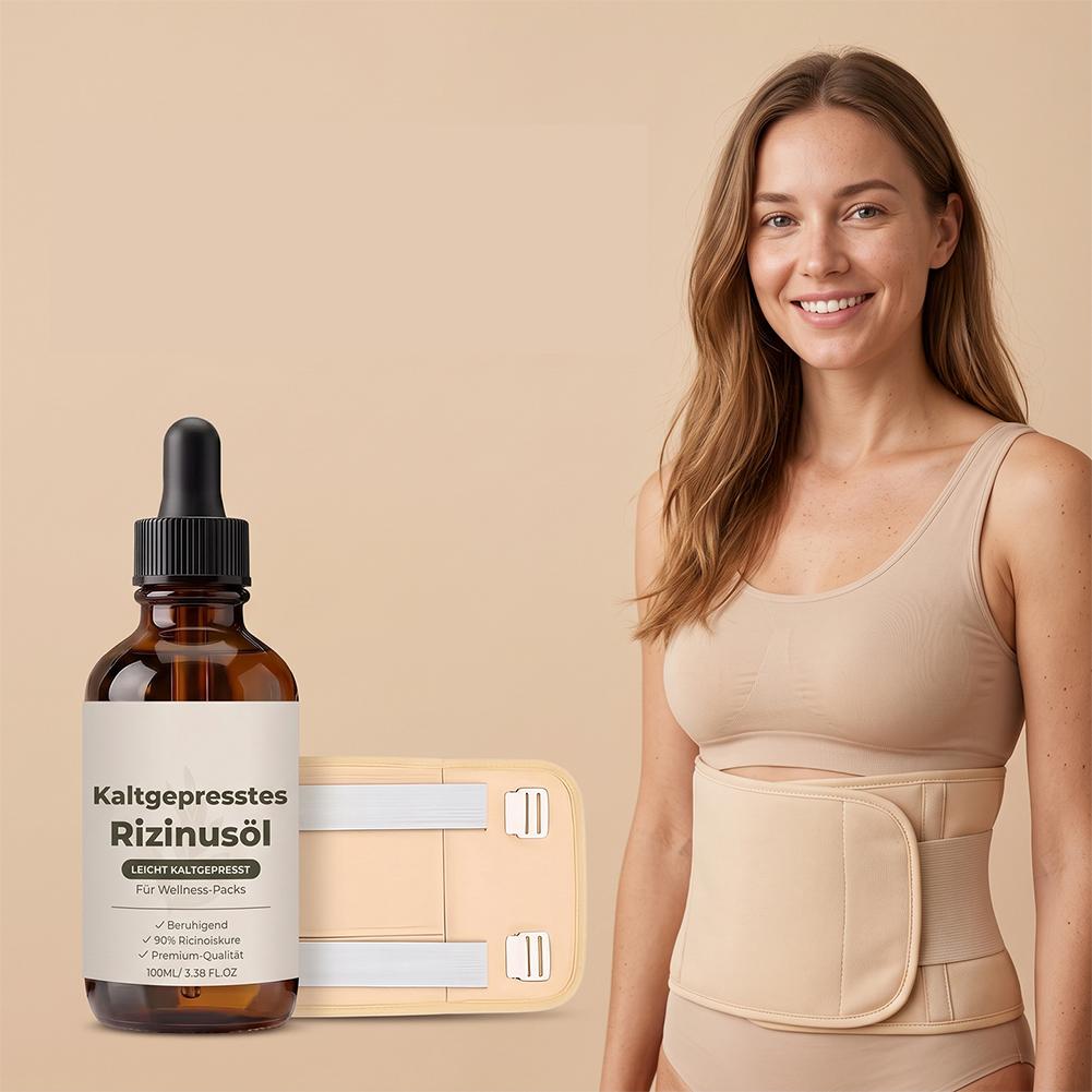 Castor Oil Cold Press - Óleo Corporal de Rícino Orgânico com