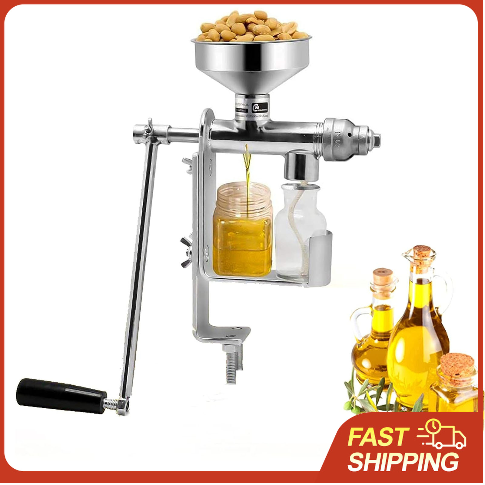 Máquina Manual de Prensagem de - Castor Oil Cold Press avaliação e preço
