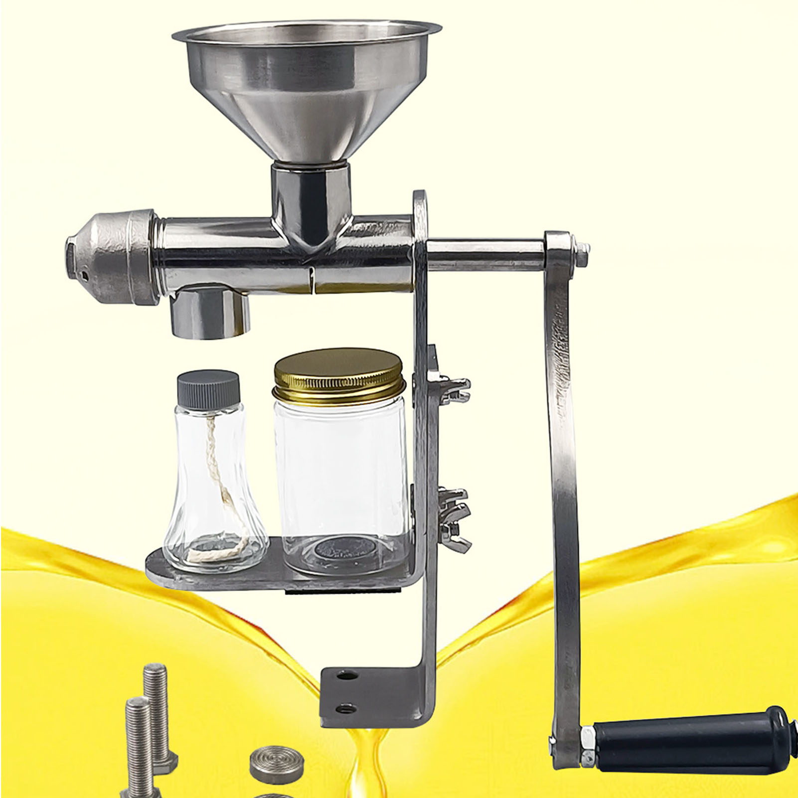 Máquina Manual de Prensagem de - Castor Oil Cold Press avaliação e preço