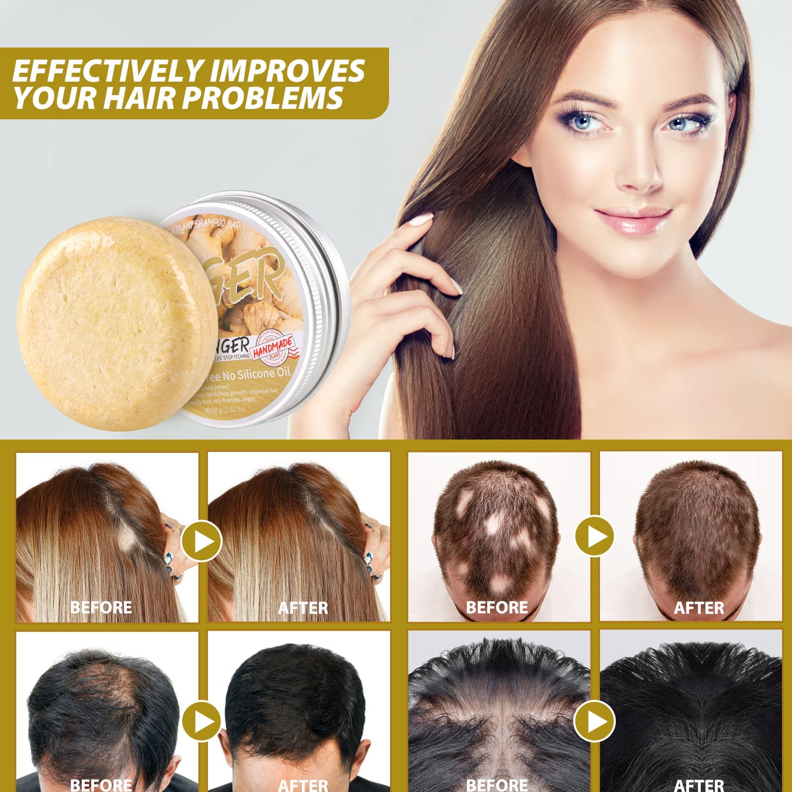 Shampoo de gengibre para cabel - Hair Care Loreal avaliação e preço