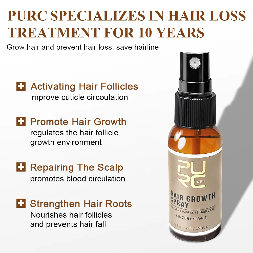 PURC-Ginger Hair Care Products - Hair Care Serum avaliação e preço