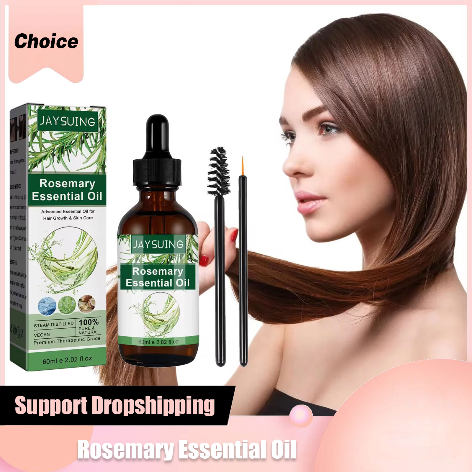Óleo essencial de alecrim para - Hair Care Serum avaliação e preço
