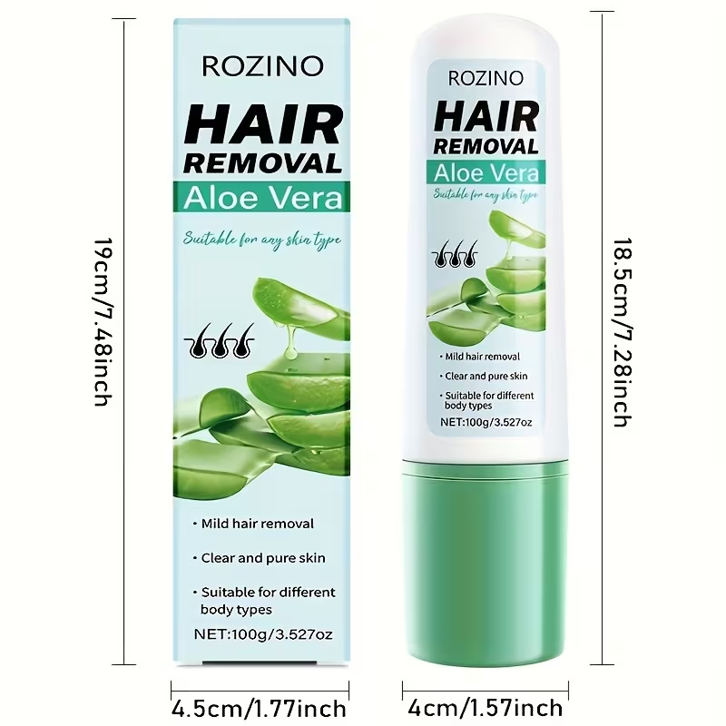 Creme Depilatório ROZINO com A - Hair Care With Aloe Vera avaliação e preço