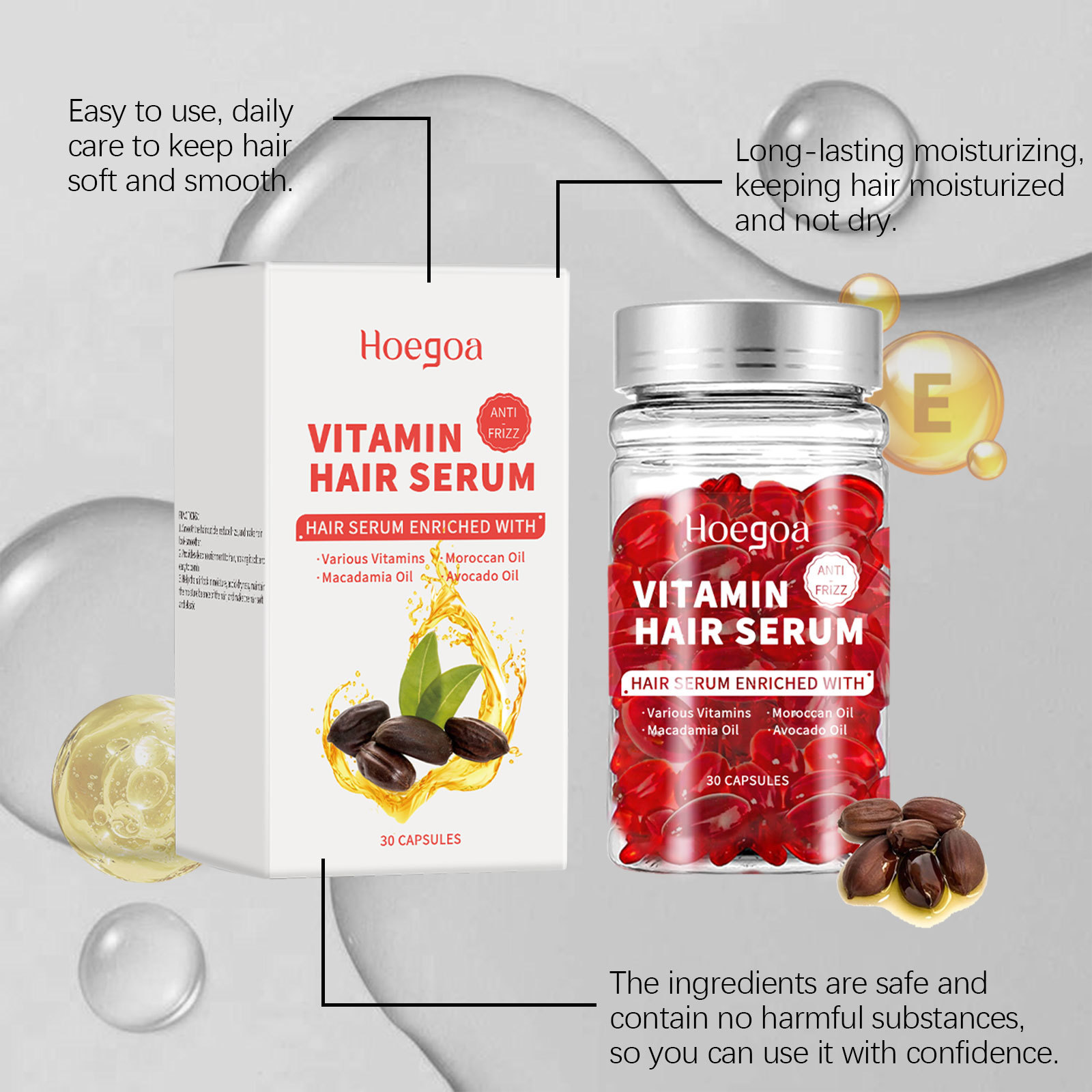 Cápsulas de soro para cuidados - Hair Care Serum avaliação e preço